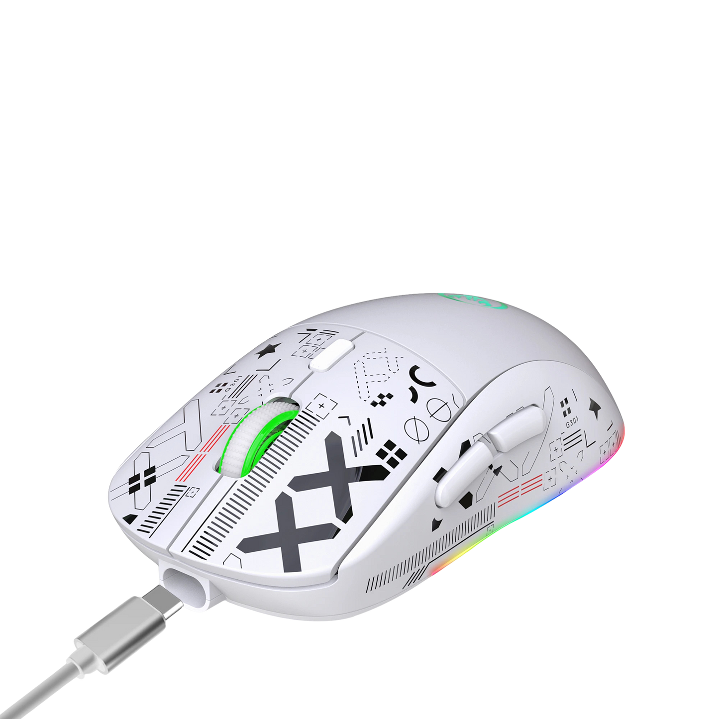 Souris Graffiti sans fil (bluetooth) -  800-3600 DPI