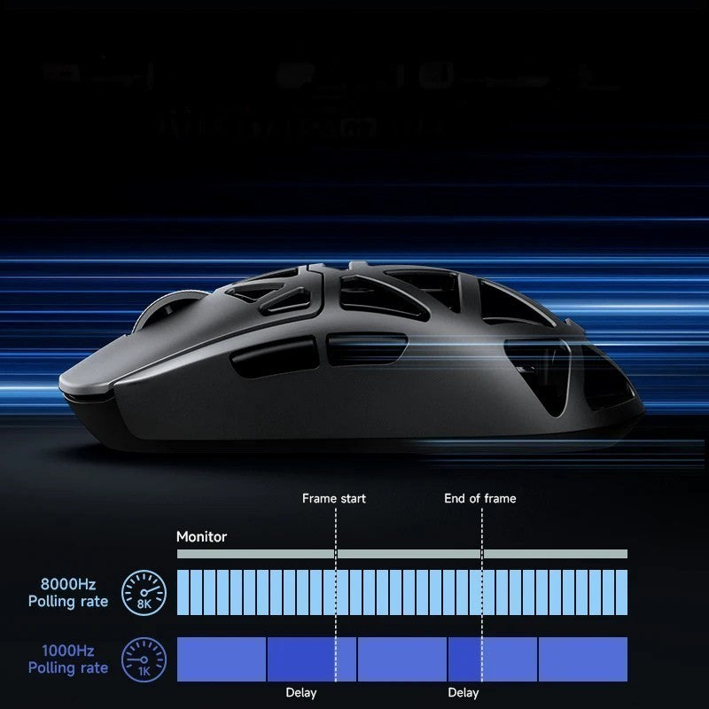 Souris sans fil ultra légère AX5 Pro Max - 400 - 26000 DPI